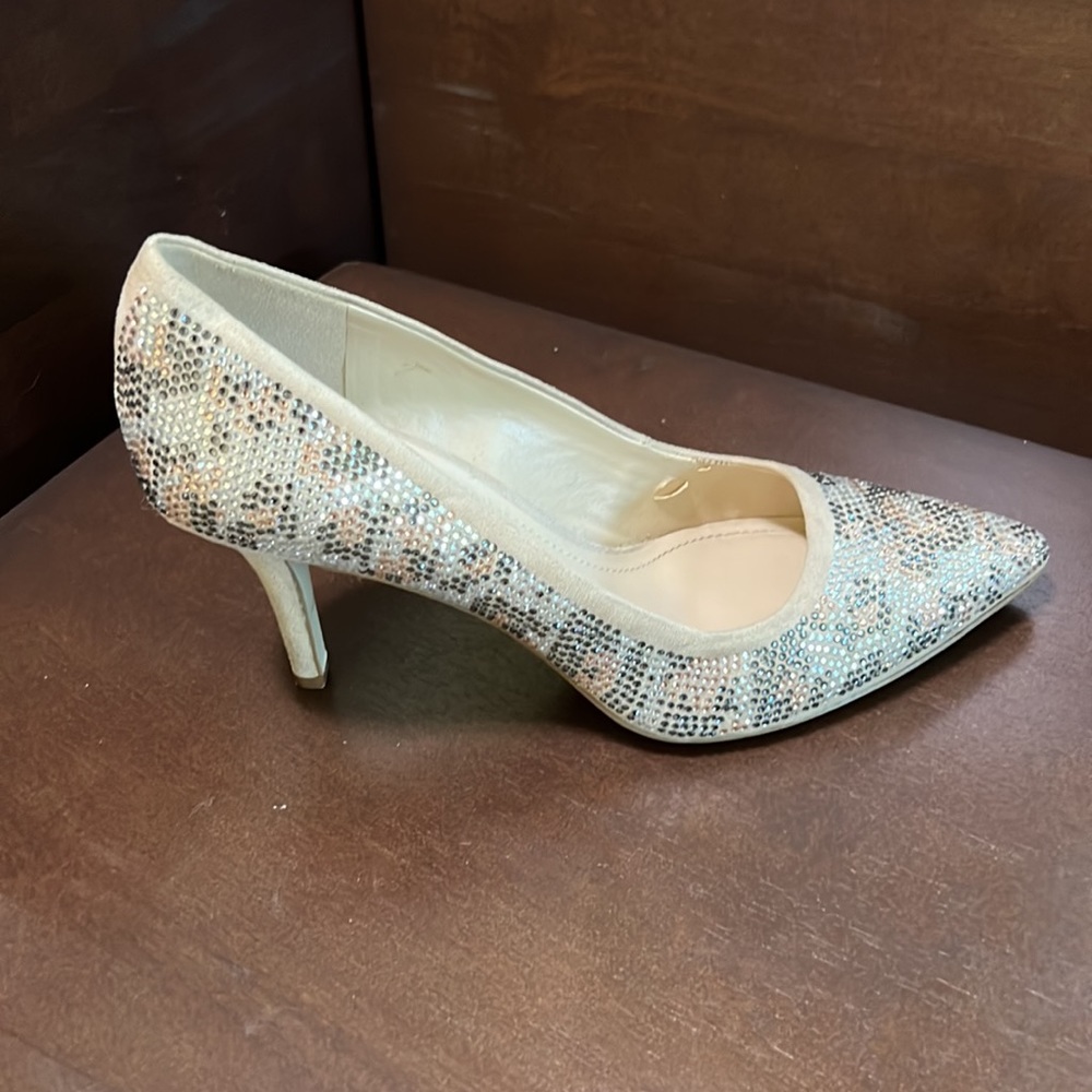 BCBGeneration Grenah Embellished Rhinestone Jeweled Pump